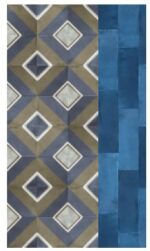 LA FABBRICA SMALL TREND DIAGONAL NAVY 10X10 POŁYSK - obrazek 2