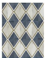 LA FABBRICA SMALL TREND RHOMBUS NAVY 6,5X20 POŁYSK - obrazek 2