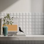 LA FABBRICA AVA UP CUSCINO WHITE 10X10 MAT - obrazek 2