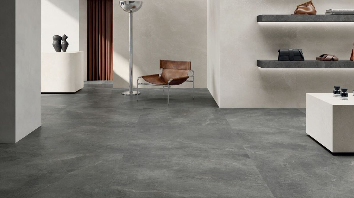 CERDOMUS IMPERIAL STONE CHARCOAL 120X120 NAT PŁYTKA GRESOWA - obrazek 4