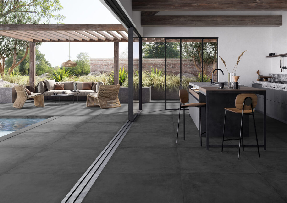 LA FABBRICA AVA HURBAN GRAPHITE 100X100 NAT - obrazek 2