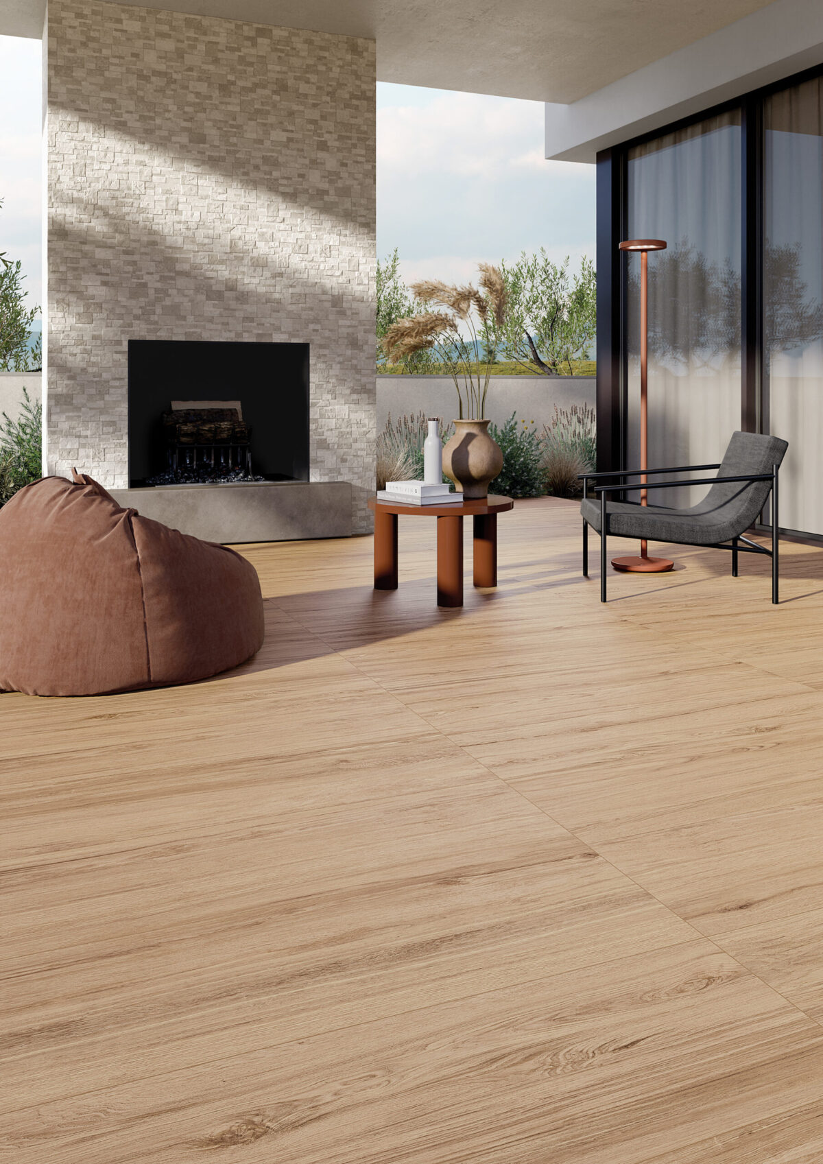 LA FABBRICA AVA HONEY WOOD OLMO 40X240 NAT PŁYTKA GRESOWA DREWNOPODOBNA - obrazek 3