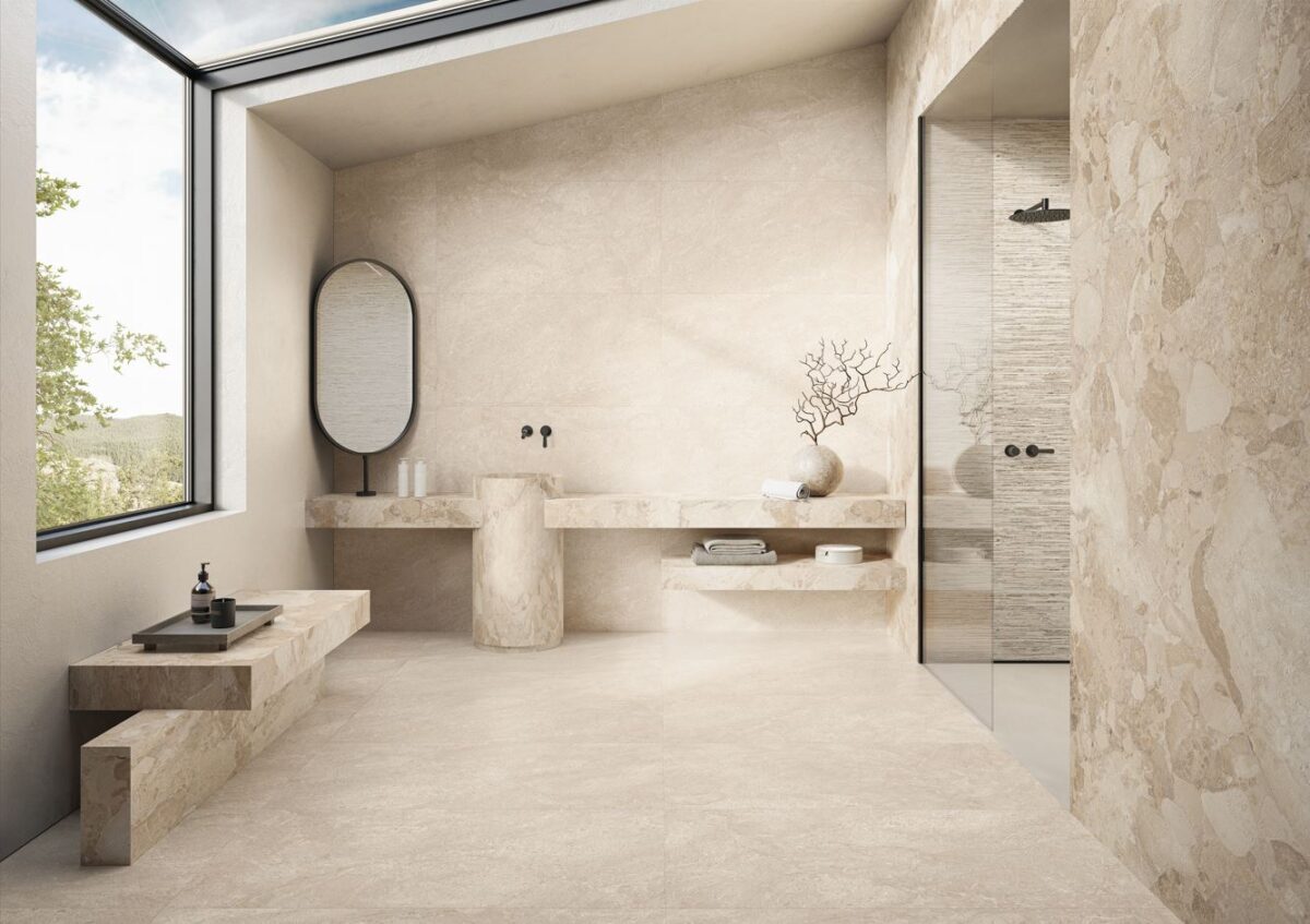 ERGON MATERA STONE NEUTRA BEIGE 120X120 SILKTECH - obrazek 2