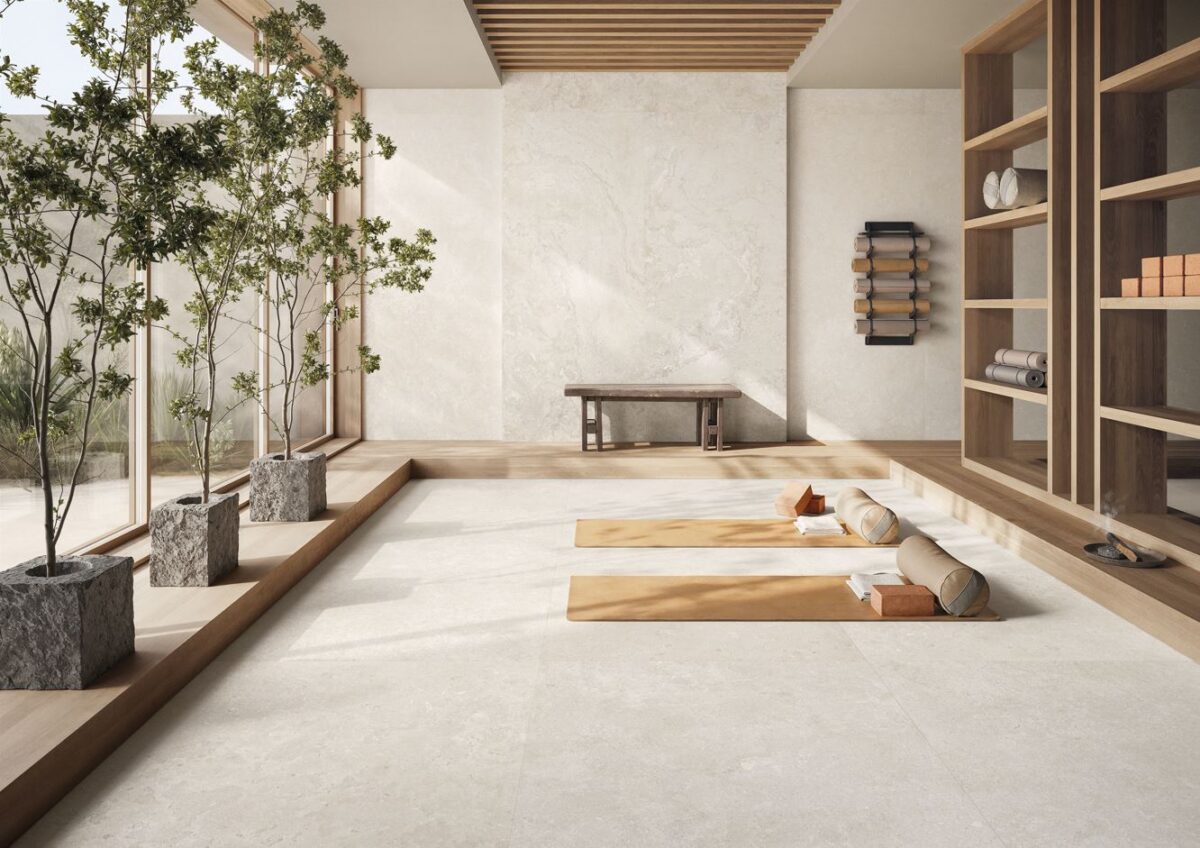 PROVENZA UNIQUE BOURG MINIMAL BLANC 100X100 NAT - obrazek 3