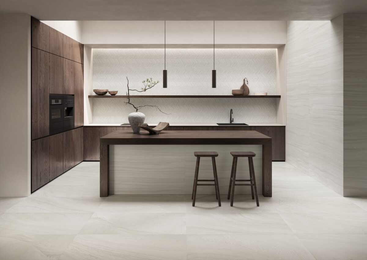 PROVENZA VARANA STONE VEIN CUT LIGHT GREY 60X120 SILKTECH - obrazek 2