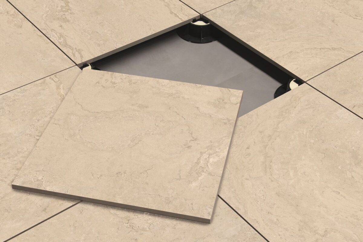 PROVENZA UNIQUE BOURG MINIMAL BEIGE 100X100 PŁYTKA TARASOWA 2 CM - obrazek 3