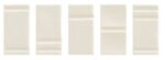 LA FABBRICA AVA GROOVES BONE DECORO MIX 7,5X15 MAT