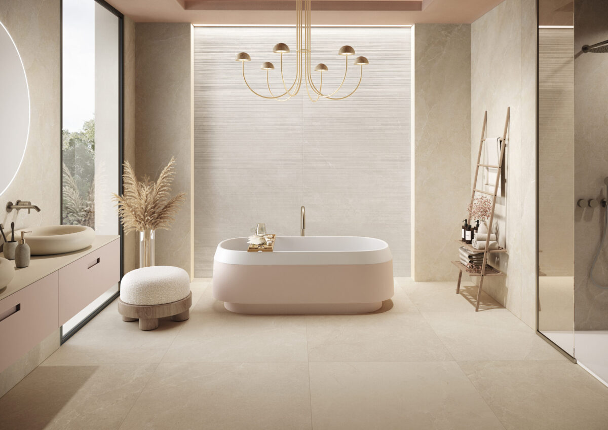 LA FABBRICA AVA NOBLE STONE BEIGE 120X280 NAT GRES WIELKOFORMATOWY 6 MM - obrazek 2