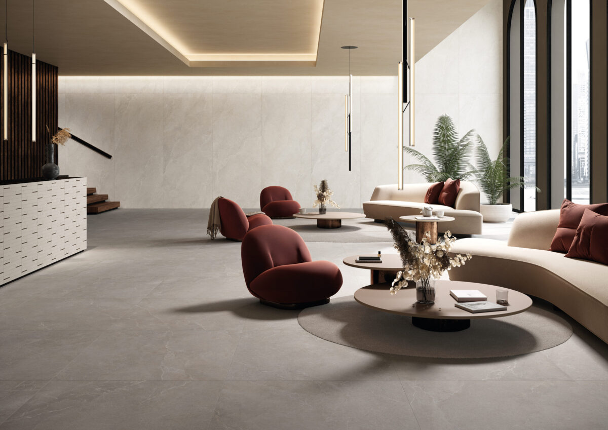 LA FABBRICA AVA NOBLE STONE TAUPE 100X100 NAT - obrazek 3