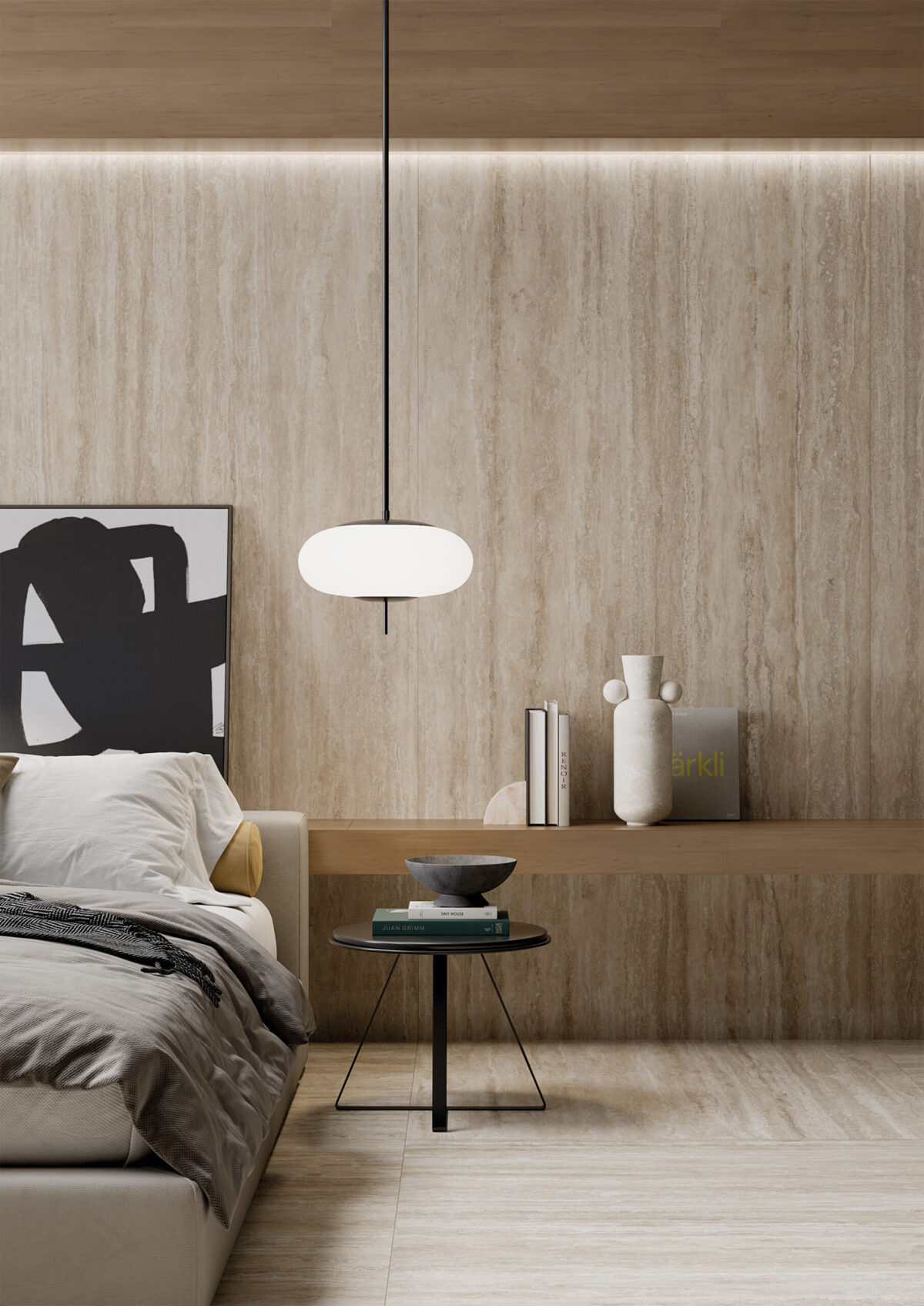 LA FABBRICA AVA TRAVERTINO CLASSIC 120X280 NAT GRES WIELKOFORMATOWY 6 MM - obrazek 2