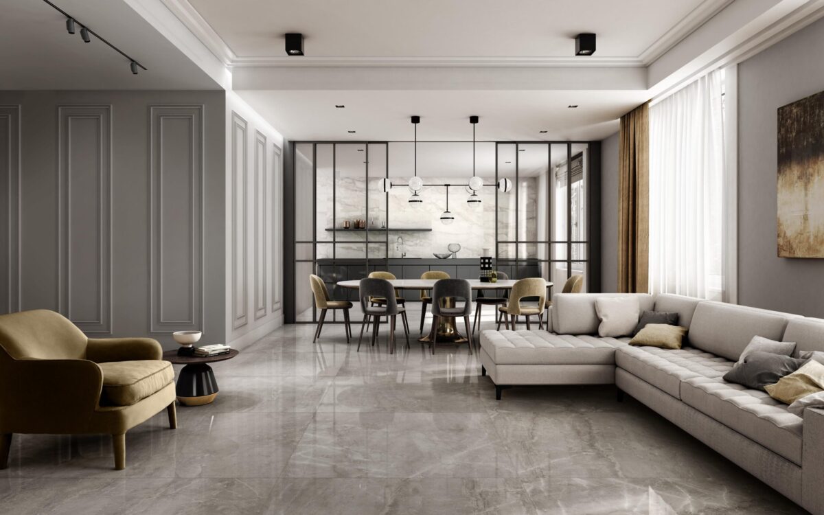 PIEMME MAJESTIC SUPREME GREY 60X120 POŁYSK - obrazek 2