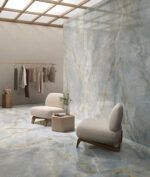 PIEMME MAJESTIC ONYX PALE AZURE 120X120 POŁYSK - obrazek 3
