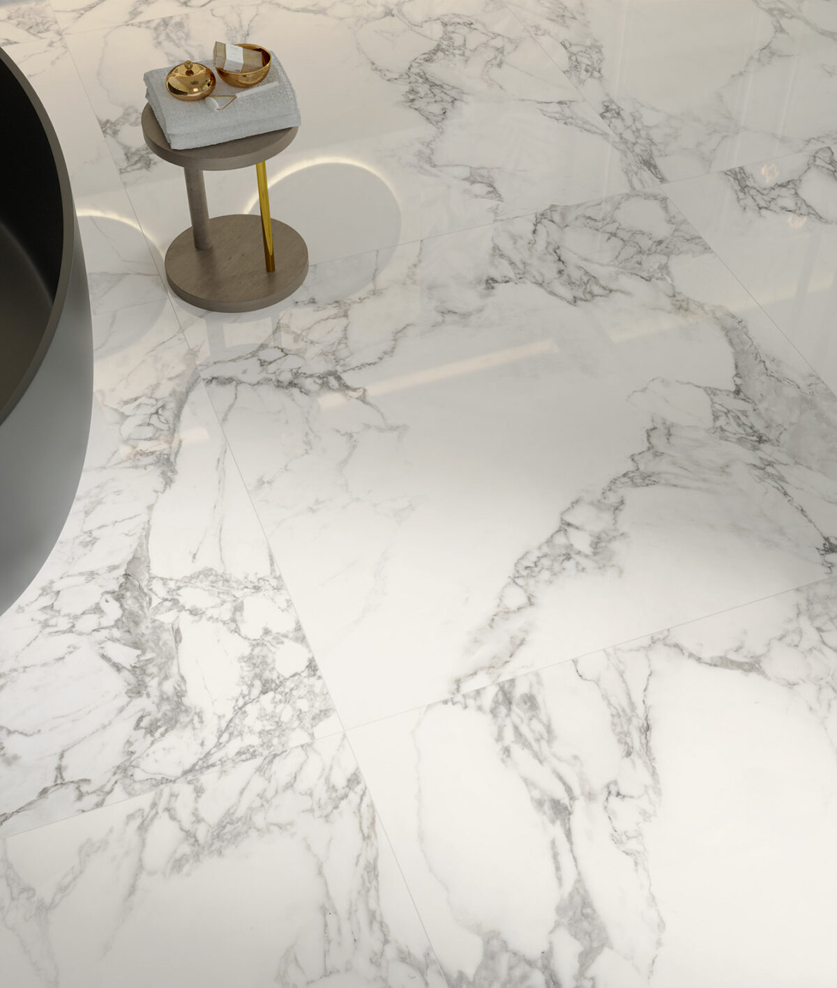 PIEMME MAJESTIC PURE GLORIOUS ARABESCATO 120X120 POŁYSK - obrazek 2