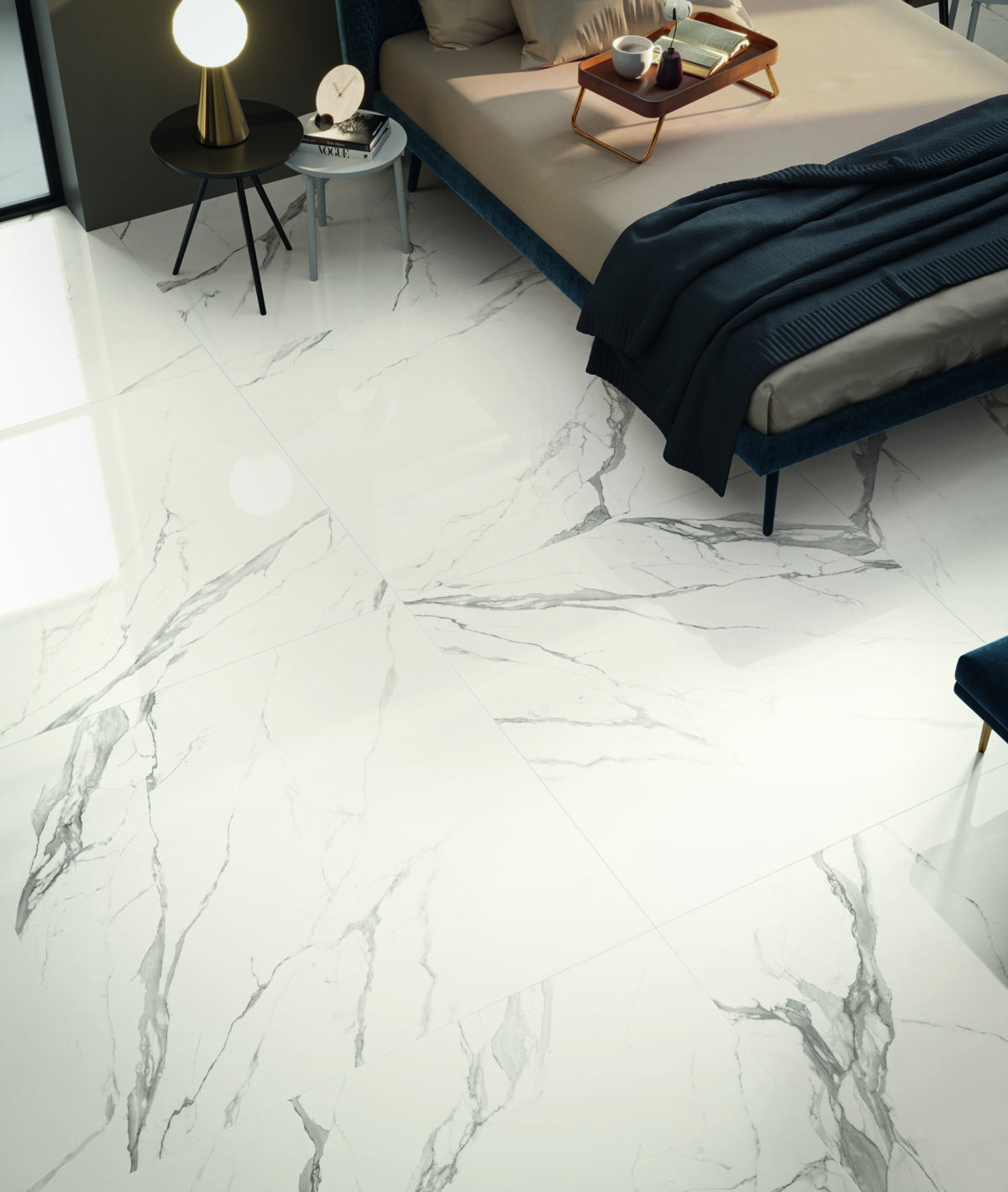 PIEMME MAJESTIC PURE SUPERB STATUARIO 120X120 POŁYSK - obrazek 2