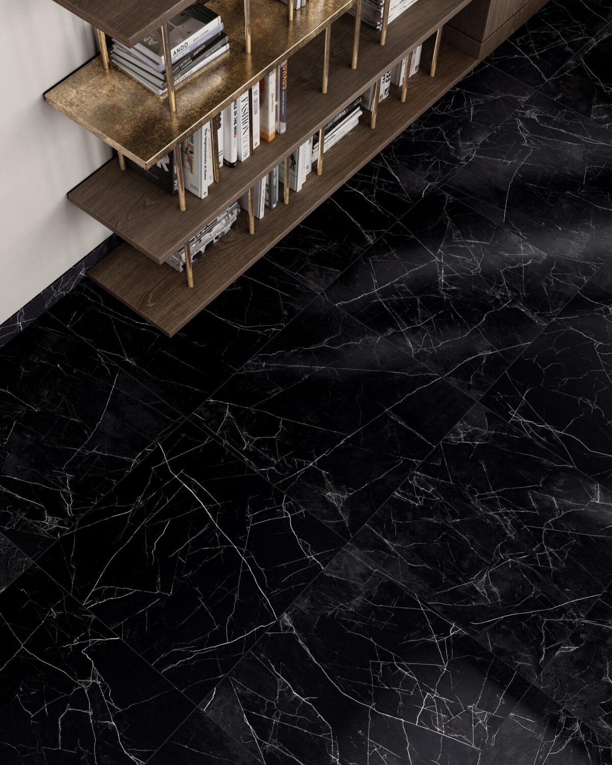 PIEMME MAJESTIC ROYAL NERO 60X60 NAT - obrazek 2