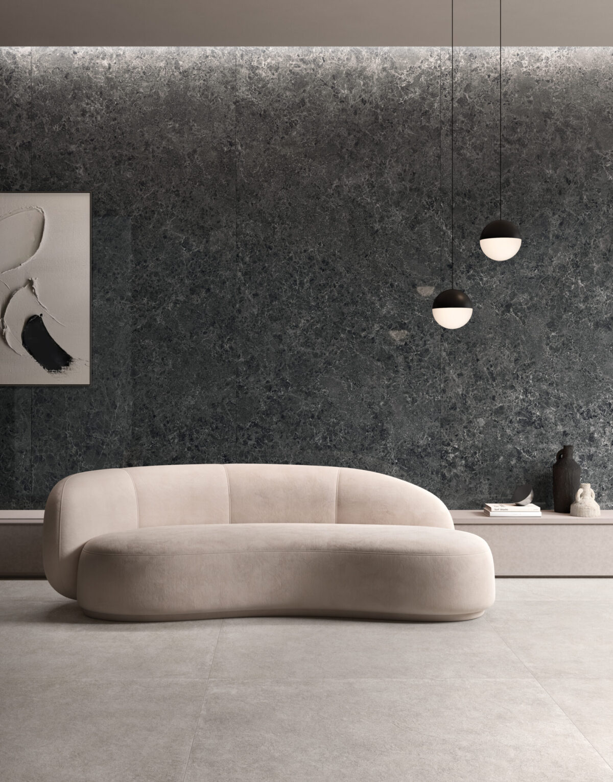 PIEMME MAJESTIC LIME BLACK 120X120 POŁYSK - obrazek 2