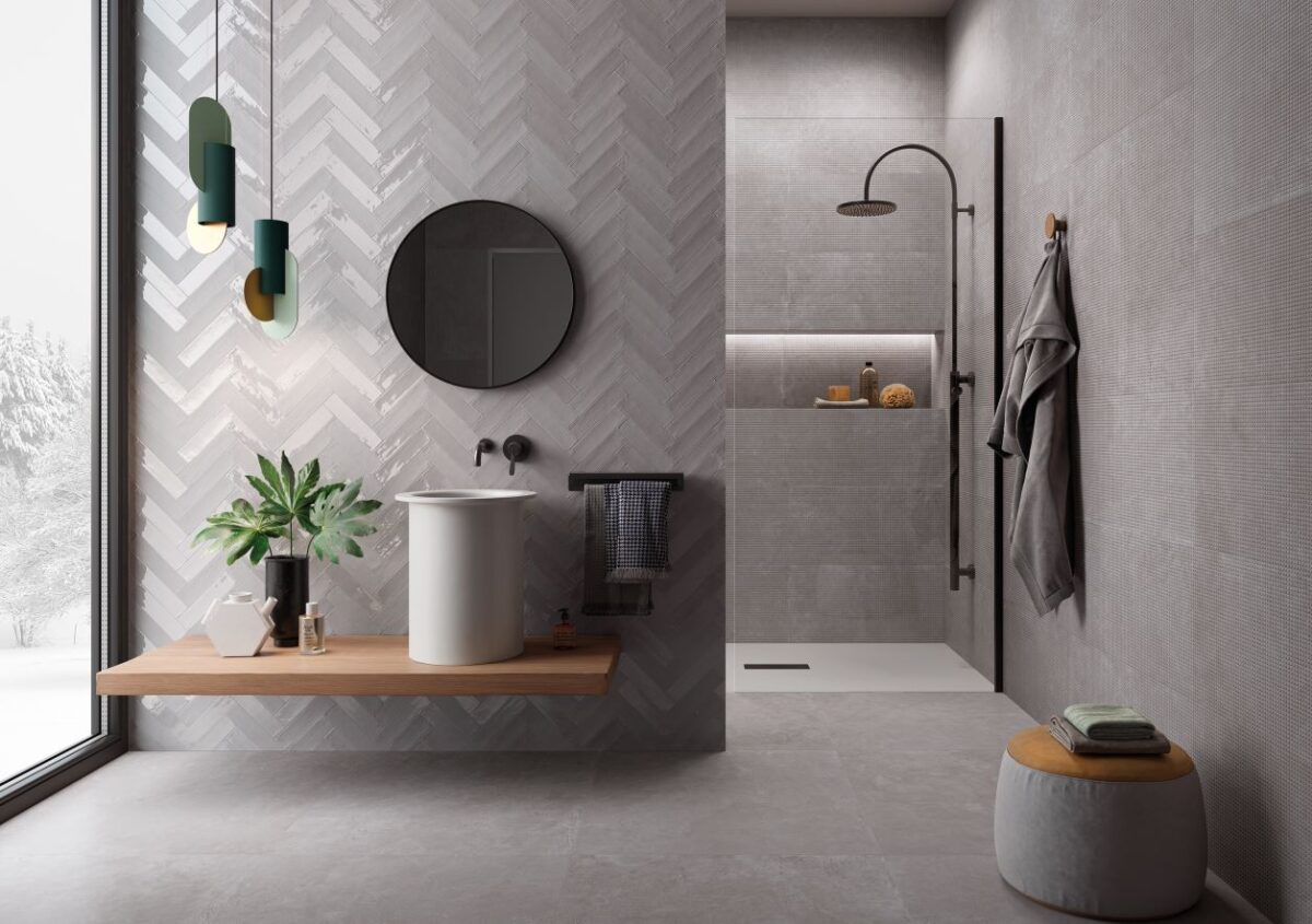 EMIL CERAMICA TOTALOOK BRICK MAJOLICA GRIGIO 6X24 LUX - obrazek 2