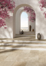MIRAGE ELYSIAN TRAVERTINI RUSTIC CROSS 80X80 20MM ANTYPOŚLIZGOWA PŁYTKA GRESOWA - obrazek 4