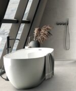 I. TILES SAINT LAURENT WHITE 60X120 MAT IMITACJA KAMIENIA - obrazek 2