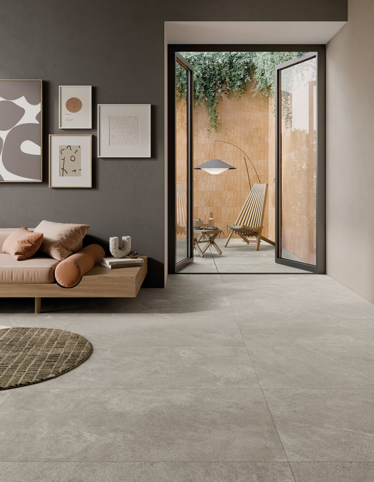 MIRAGE MOTLEY MT04 ALTAMONT 60X120 20MM ANTYPOŚLIZGOWA PŁYTKA GRESOWA - obrazek 2