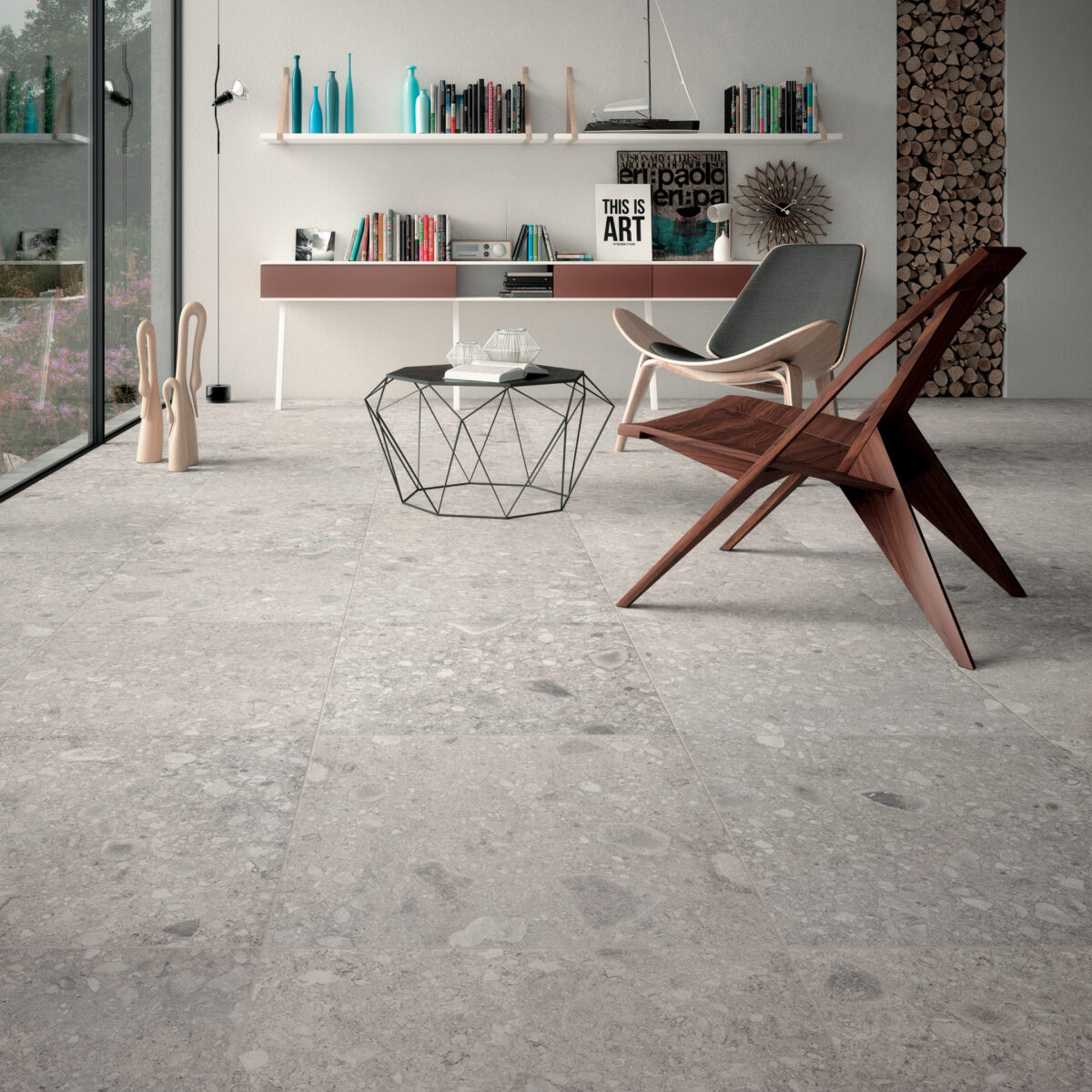 MIRAGE NORR RR01 VIT 120X120 20MM ANTYPOŚLIZGOWA PŁYTKA GRESOWA - obrazek 2