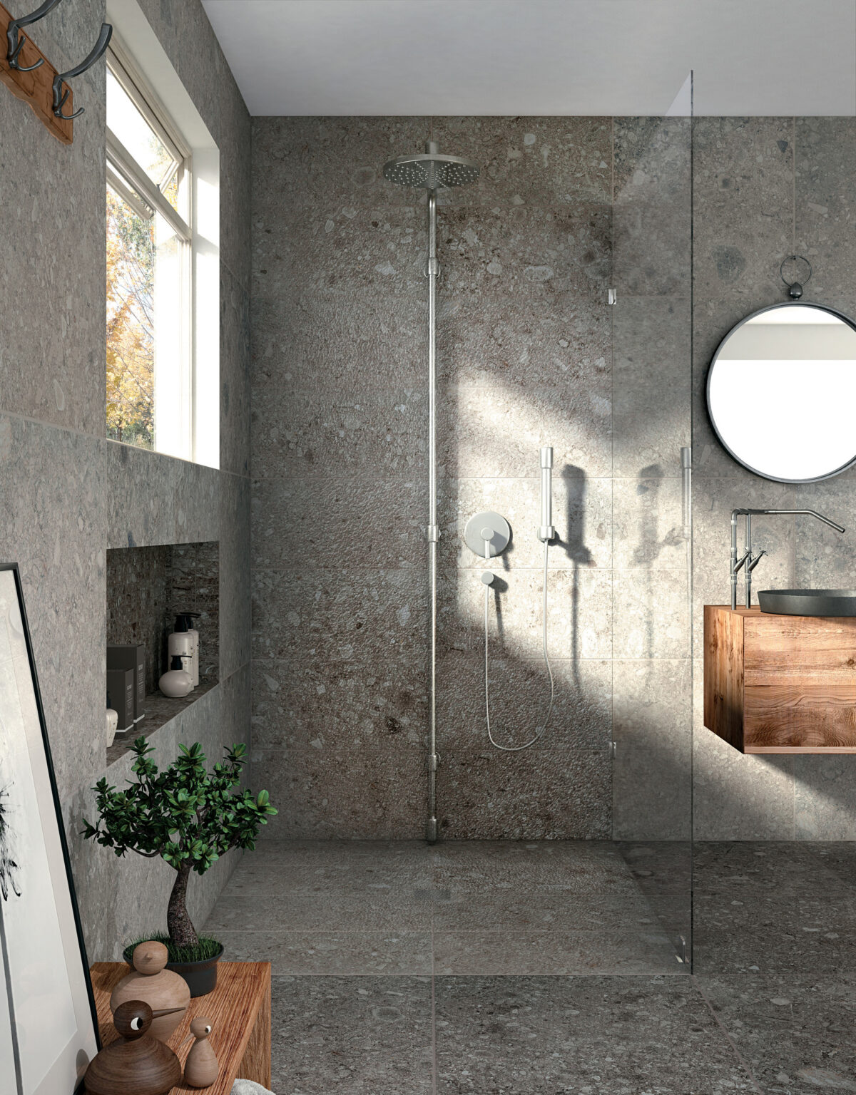 MIRAGE NORR RR02 GRA 120X120 20MM ANTYPOŚLIZGOWA PŁYTKA GRESOWA - obrazek 3