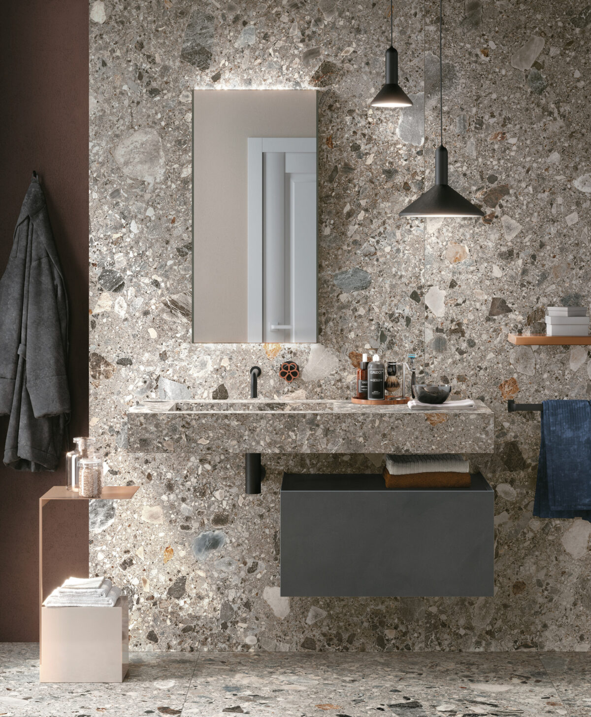 MIRAGE NORR RR05 FARGE 120X120 20MM ANTYPOŚLIZGOWA PŁYTKA GRESOWA - obrazek 3
