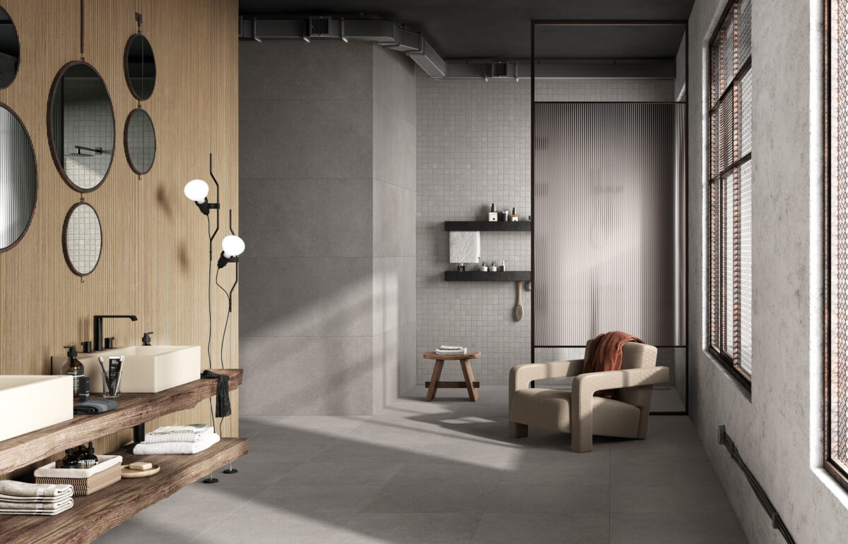 MIRAGE RECONCRETE RO05 STORM 80X80 20MM IMITACJA BETONU - obrazek 3