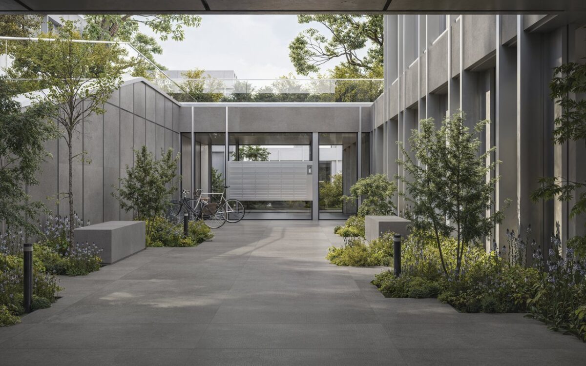 SANT`AGOSTINO NOVART GRAY 60x60 NAT IMITACJA BETONU - obrazek 3