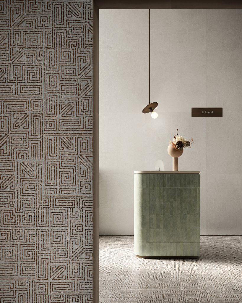 SANT`AGOSTINO NOVART LIGHT 120X120 NAT IMITACJA BETONU - obrazek 2