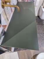 ELITA SZAFKA ŁAZIENKOWA PODUMYWALKOWA - ZESTAW LOOK 60 1S FOREST GREEN MATT, BLAT NASZAFKOWY, UCHWYT LISTWOWY  LOOK GOLD 60 MODEL Z EKSPOZYCJI - obrazek 5