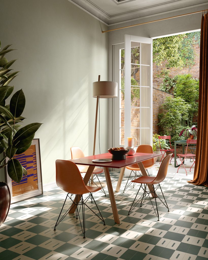 SANT`AGOSTINO INSIDEART MINT 60x120 SOFT IMITACJA BETONU - obrazek 2