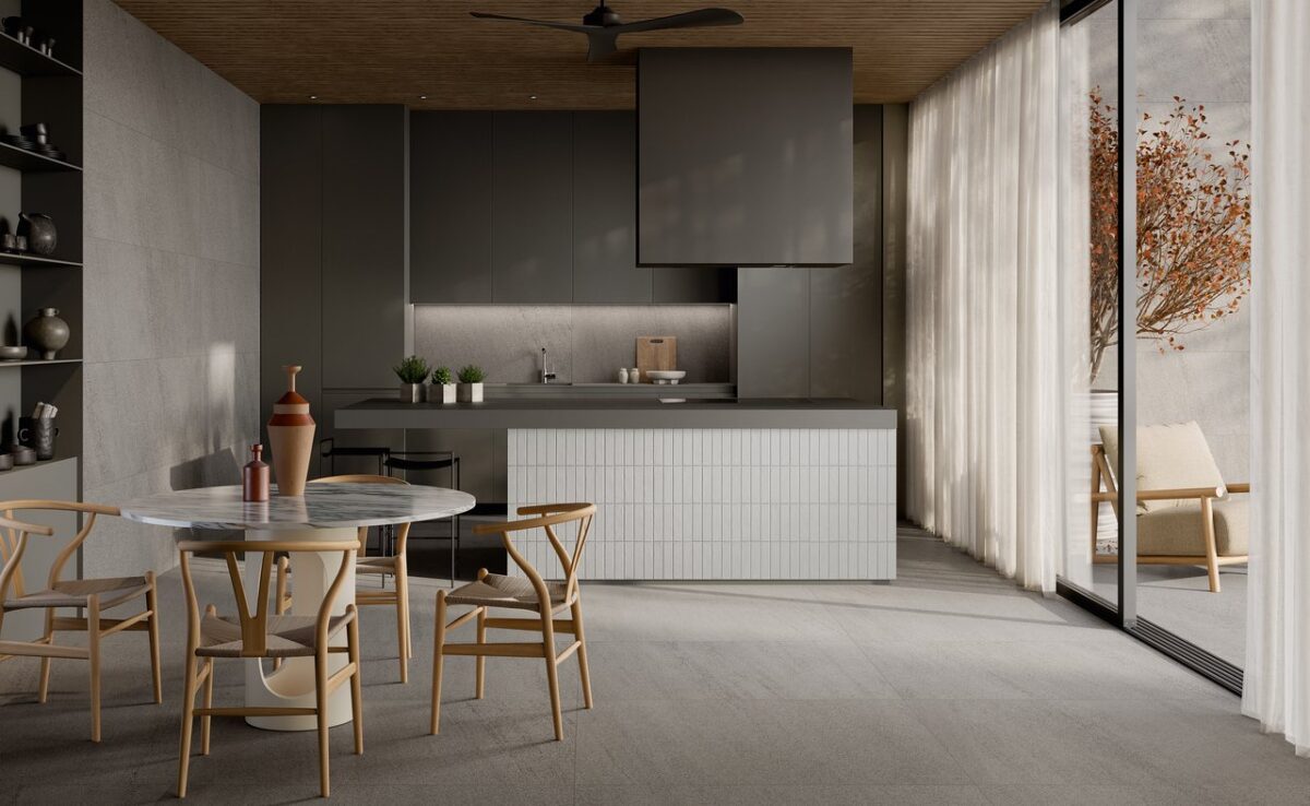 SANT`AGOSTINO WINDSTONE GREY 60x120 ANTISLIP 2 CM IMITACJA BETONU - obrazek 2