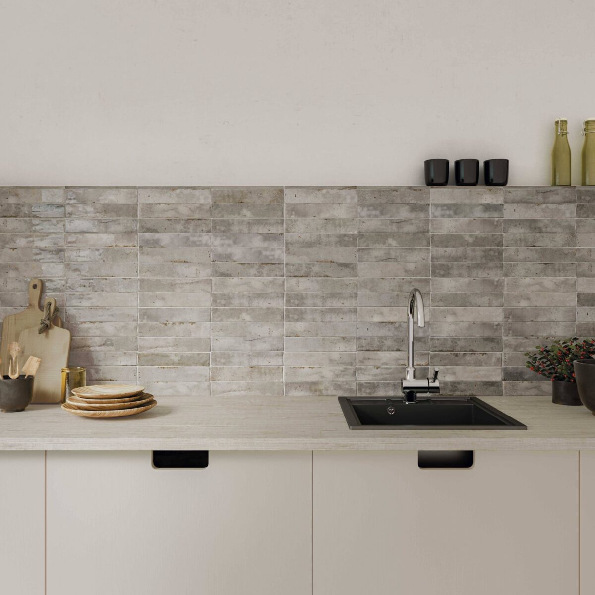 DNA TILES ENAMEL SMOKE 5x25 POŁYSK - obrazek 2