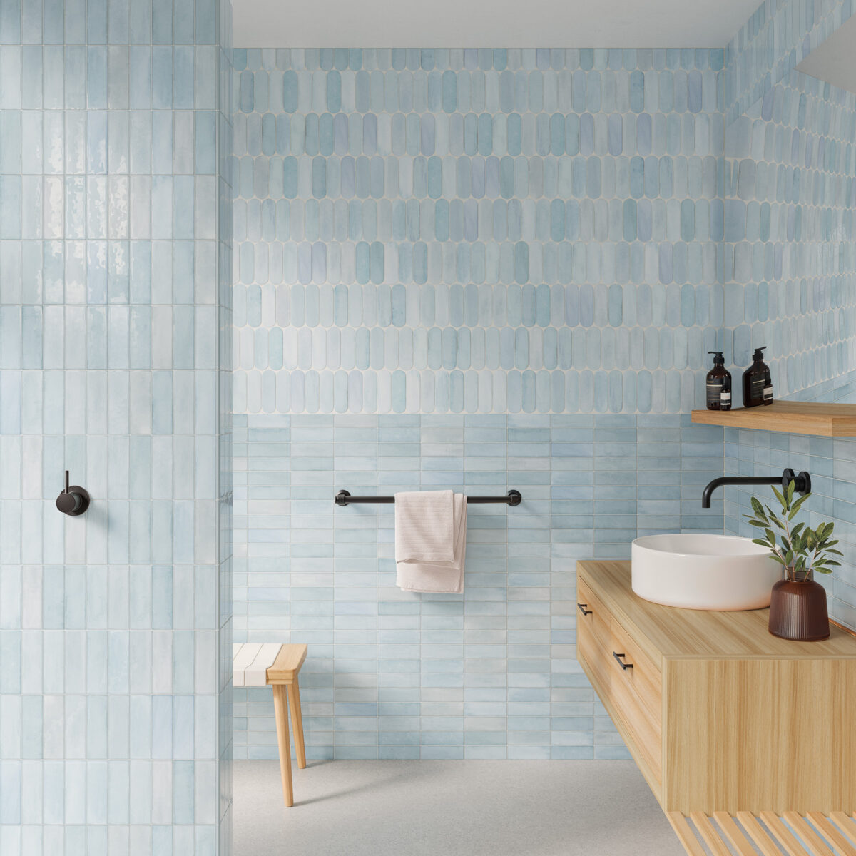 DNA TILES CALEMA OVAL SKY GLOSS 5,2x16 - obrazek 2