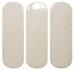 DNA TILES CALEMA OVAL GREIGE GLOSS 5,2x16