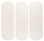 DNA TILES CALEMA OVAL WHITE MATT 5,2x16