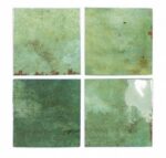 DNA TILES ENAMEL SQUARE MOSS 12,5x12,5 POŁYSK
