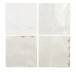 DNA TILES ENAMEL SQUARE WHITE 12,5x12,5 POŁYSK