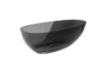 BESCO XARA CARBON GREY WANNA WOLNOSTOJĄCA 160 MASKOWNICA BIAŁA