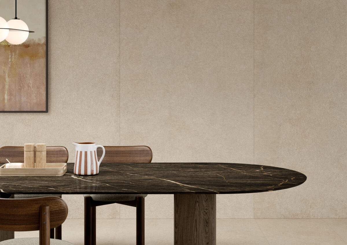 LA FABBRICA AVA MOON CREAM BEIGE 100x100 NAT R11 - obrazek 3