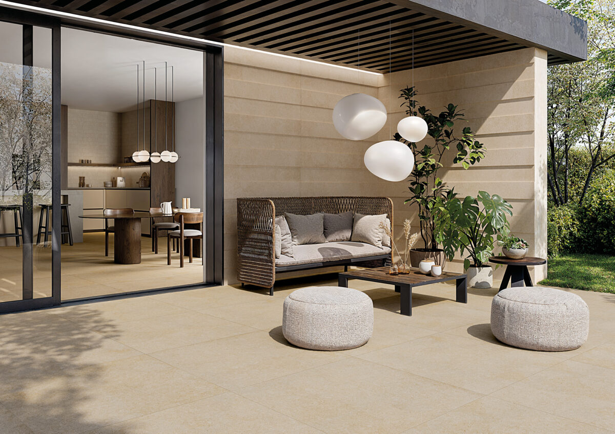LA FABBRICA AVA MOON CREAM NATURALE 100x100 NAT - obrazek 4
