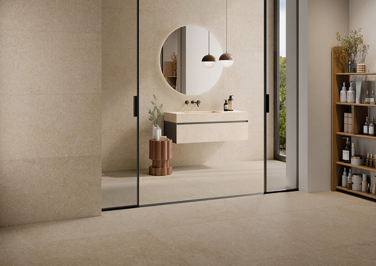LA FABBRICA AVA MOON CREAM NATURALE 100x100 NAT - obrazek 2