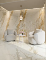 MARCA CORONA SCULTOREA CALACATTA VENA ANTICA REFLEX/FULL-POLISHED 80x80 - obrazek 3
