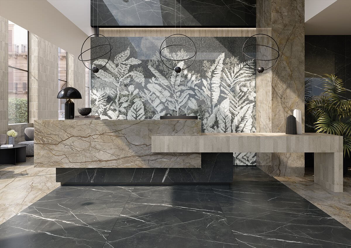 MARCA CORONA SCULTOREA DARK DIAMOND REFLEX/FULL-POLISHED 80x80 - obrazek 3