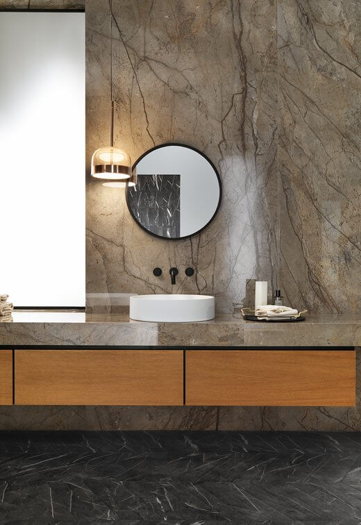 MARCA CORONA SCULTOREA RIVER GREY REFLEX/FULL-POLISHED 80x80 - obrazek 3