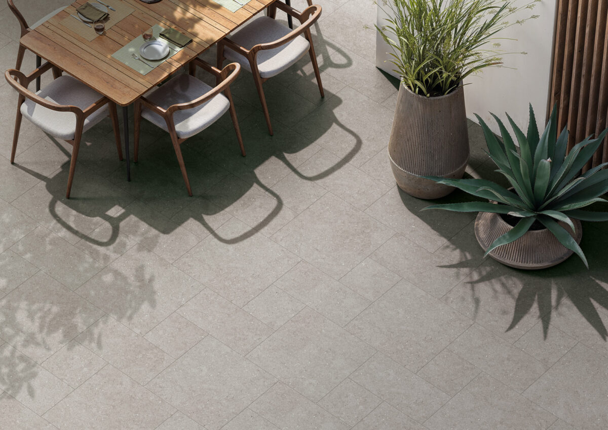 LA FABBRICA AVA MOON CREAM GRIGIO 100x100 NAT - obrazek 2