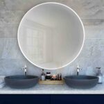 BALTICA DESIGN LUSTRO OKRĄGŁE TINY BORDER ROUND BIAŁE ŚR. 50 CM - obrazek 6