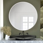 BALTICA DESIGN LUSTRO OKRĄGŁE TINY BORDER ROUND BIAŁE ŚR. 50 CM - obrazek 4