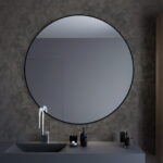 BALTICA DESIGN LUSTRO OKRĄGŁE TINY BORDER ROUND CZARNE ŚR. 50 CM - obrazek 5